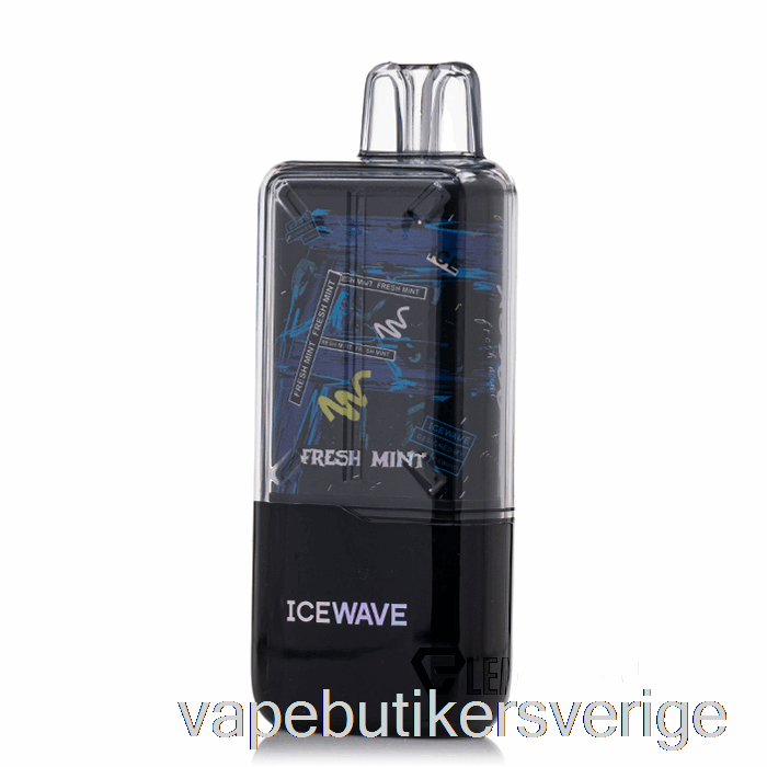 Vape Sverige Icewave X8500 Engångsfärsk Mynta